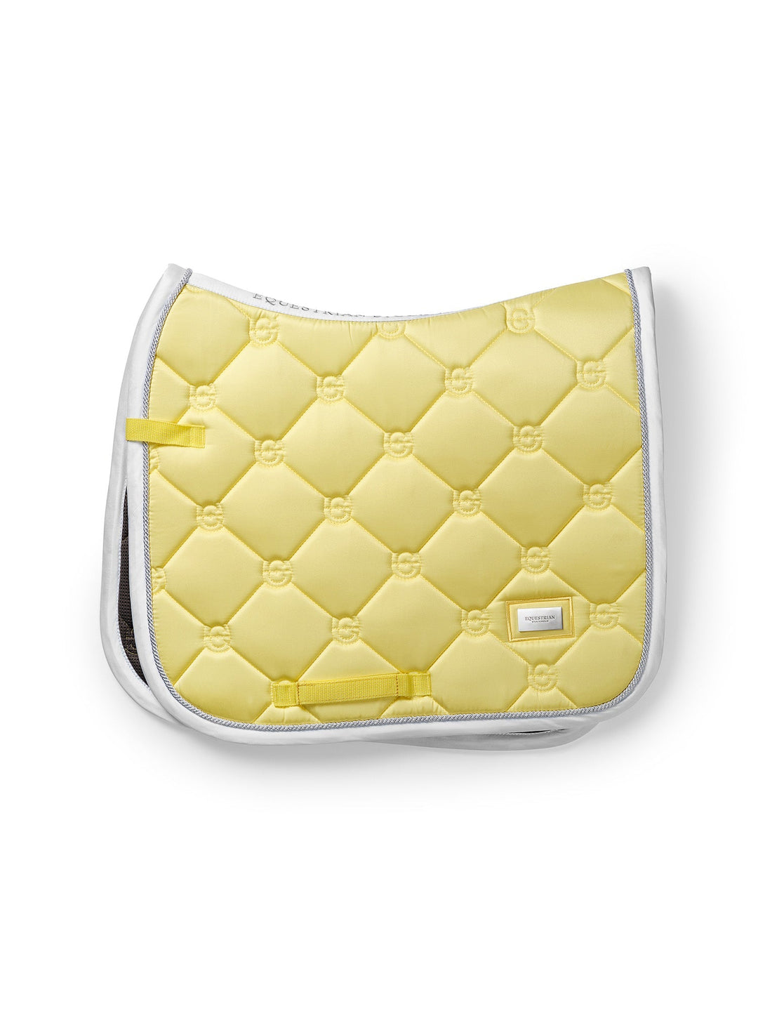 Equestrian Stockholm Dressage Saddle Pad Soft Lemon - Dressage Saddle Pad - Kingdom Equestrian