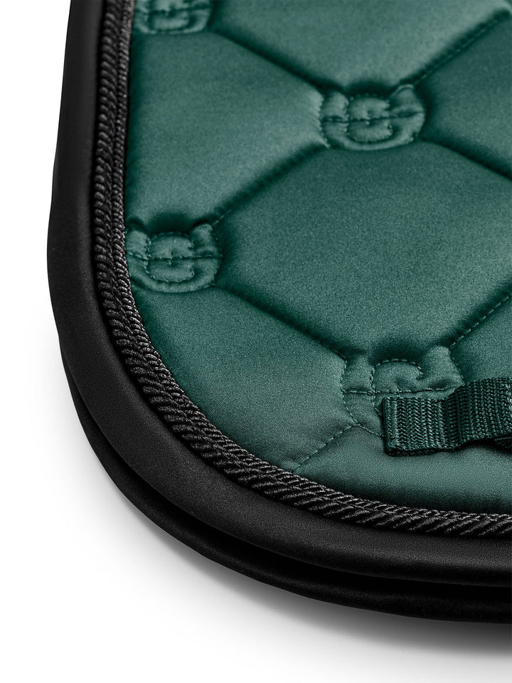 Equestrian Stockholm Dressage Saddle Pad Sycamore Green - Dressage Saddle Pad - Kingdom Equestrian