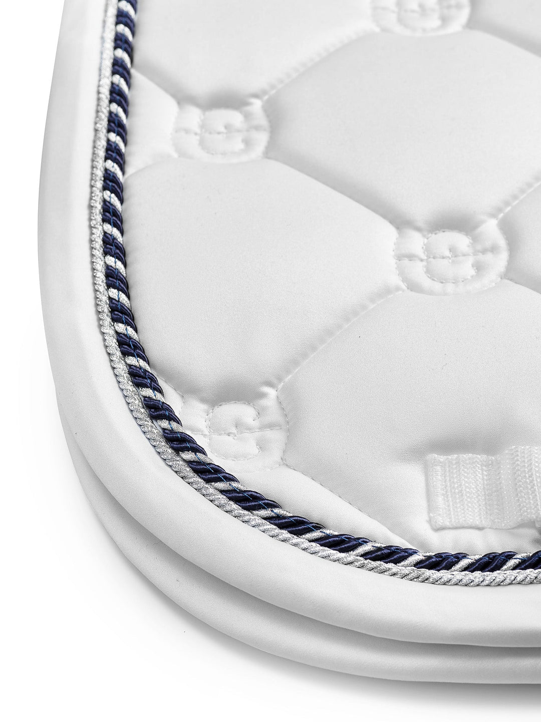 Equestrian Stockholm Dressage Saddle Pad White Perfection - Dressage Saddle Pad - Kingdom Equestrian