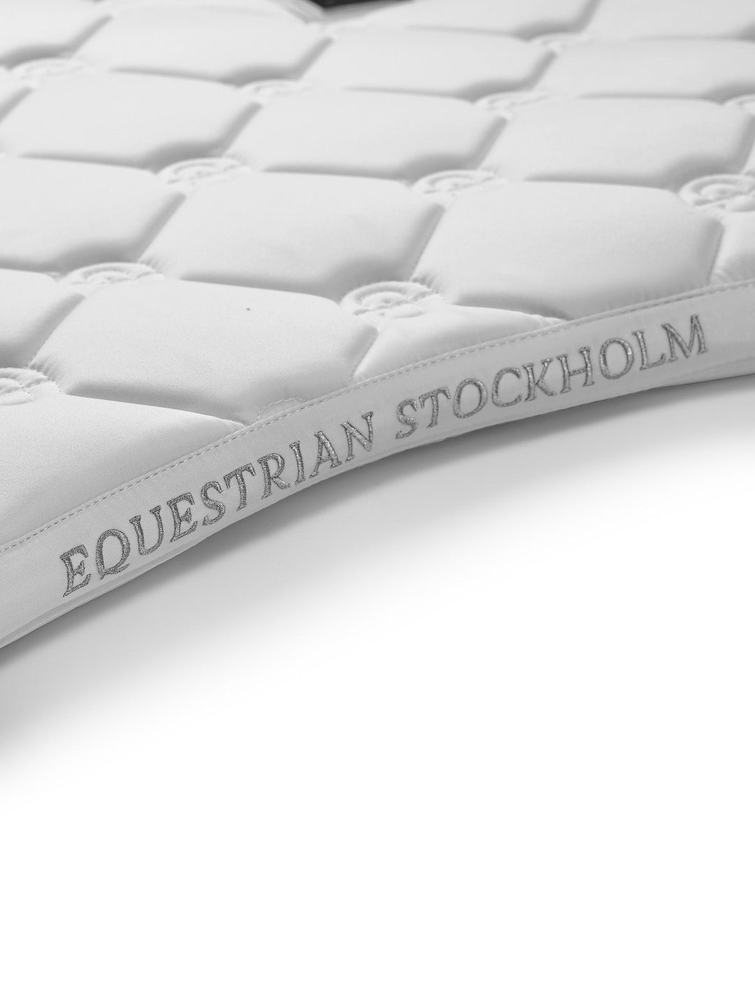 Equestrian Stockholm Dressage Saddle Pad White Perfection - Dressage Saddle Pad - Kingdom Equestrian