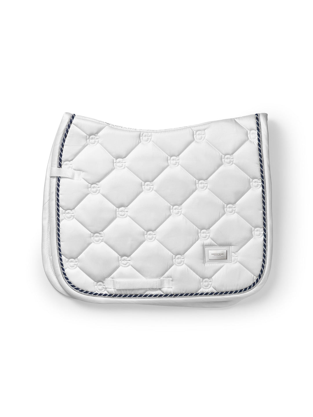 Equestrian Stockholm Dressage Saddle Pad White Perfection - Dressage Saddle Pad - Kingdom Equestrian