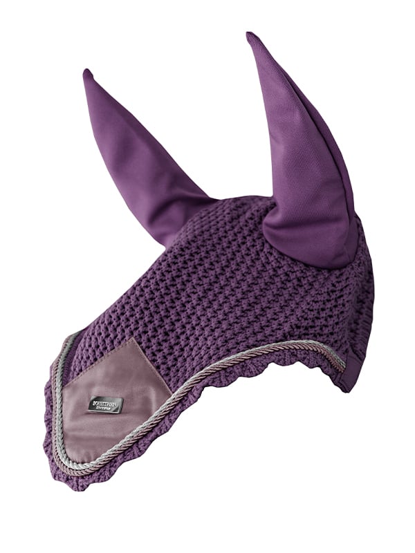 Equestrian Stockholm Ear Bonnet Orchid Bloom - Ear Bonnet - Kingdom Equestrian
