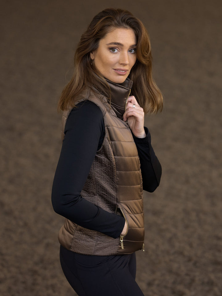 Equestrian Stockholm Equestrian Vest Champagne - Vest - Kingdom Equestrian