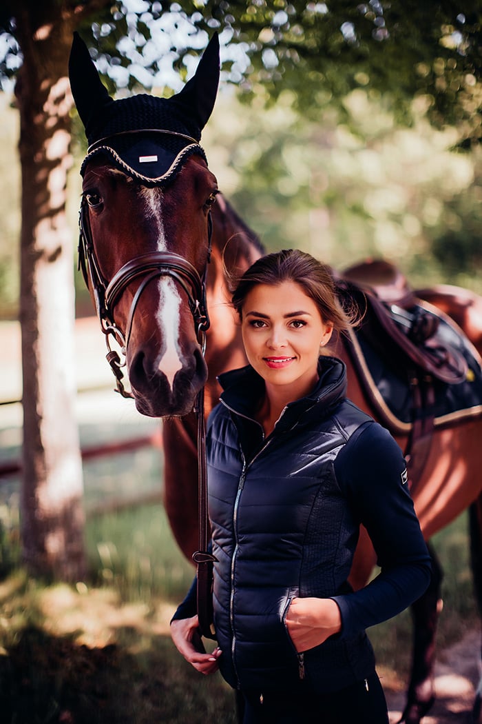 Equestrian Stockholm Equestrian Vest Navy - Vest - Kingdom Equestrian