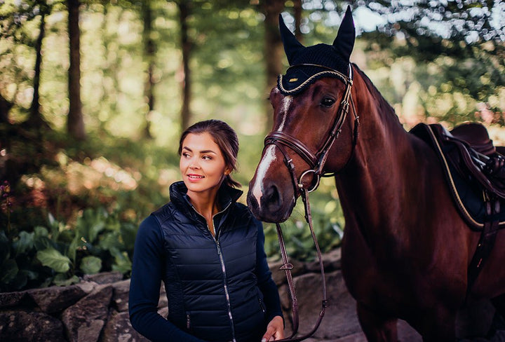 Equestrian Stockholm Equestrian Vest Navy - Vest - Kingdom Equestrian