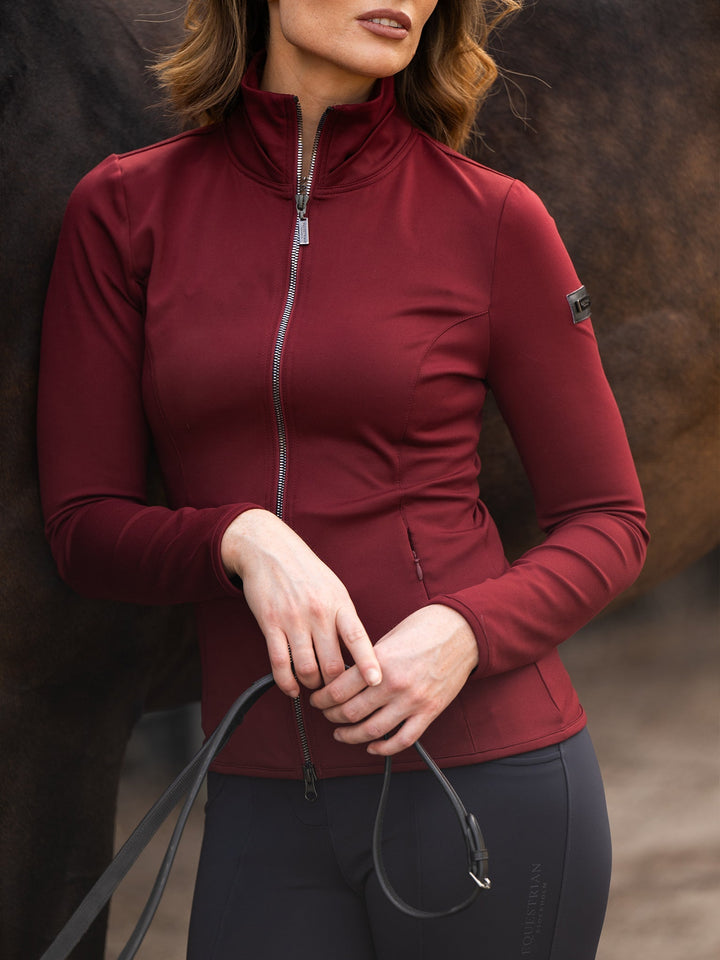Equestrian Stockholm Explore Jacket Bordeaux - Riding Jacket - Kingdom Equestrian