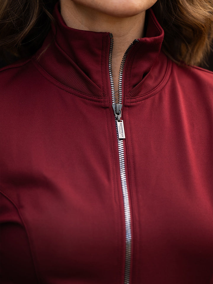 Equestrian Stockholm Explore Jacket Bordeaux - Riding Jacket - Kingdom Equestrian