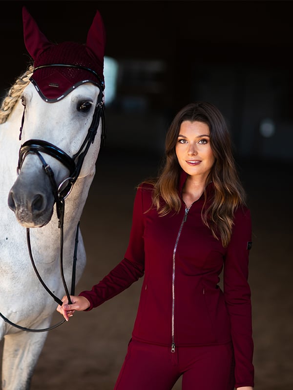 Equestrian Stockholm Explore Jacket Bordeaux - Riding Jacket - Kingdom Equestrian