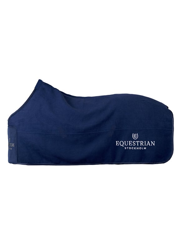 Equestrian Stockholm Fleece Blanket Explore Midnight Blue - Horse Blanket - Kingdom Equestrian