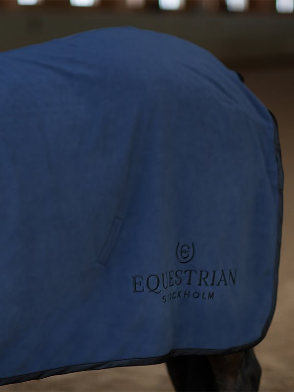 Equestrian Stockholm Fleece Blanket Fur Dark Venice - Horse Blanket - Kingdom Equestrian