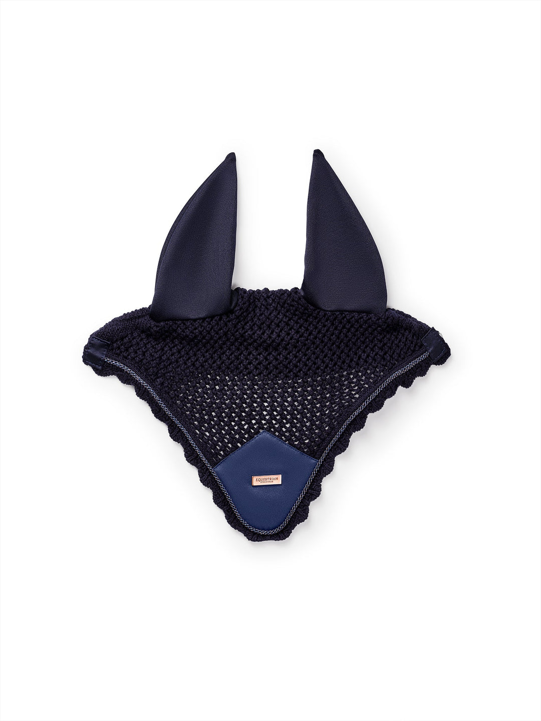 Equestrian Stockholm Fly Hood Modern Lagoon Blush - Ear Bonnet - Kingdom Equestrian
