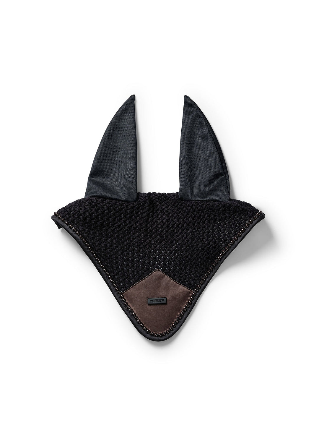 Equestrian Stockholm Fly Hood Modern Mocha - Ear Bonnet - Kingdom Equestrian