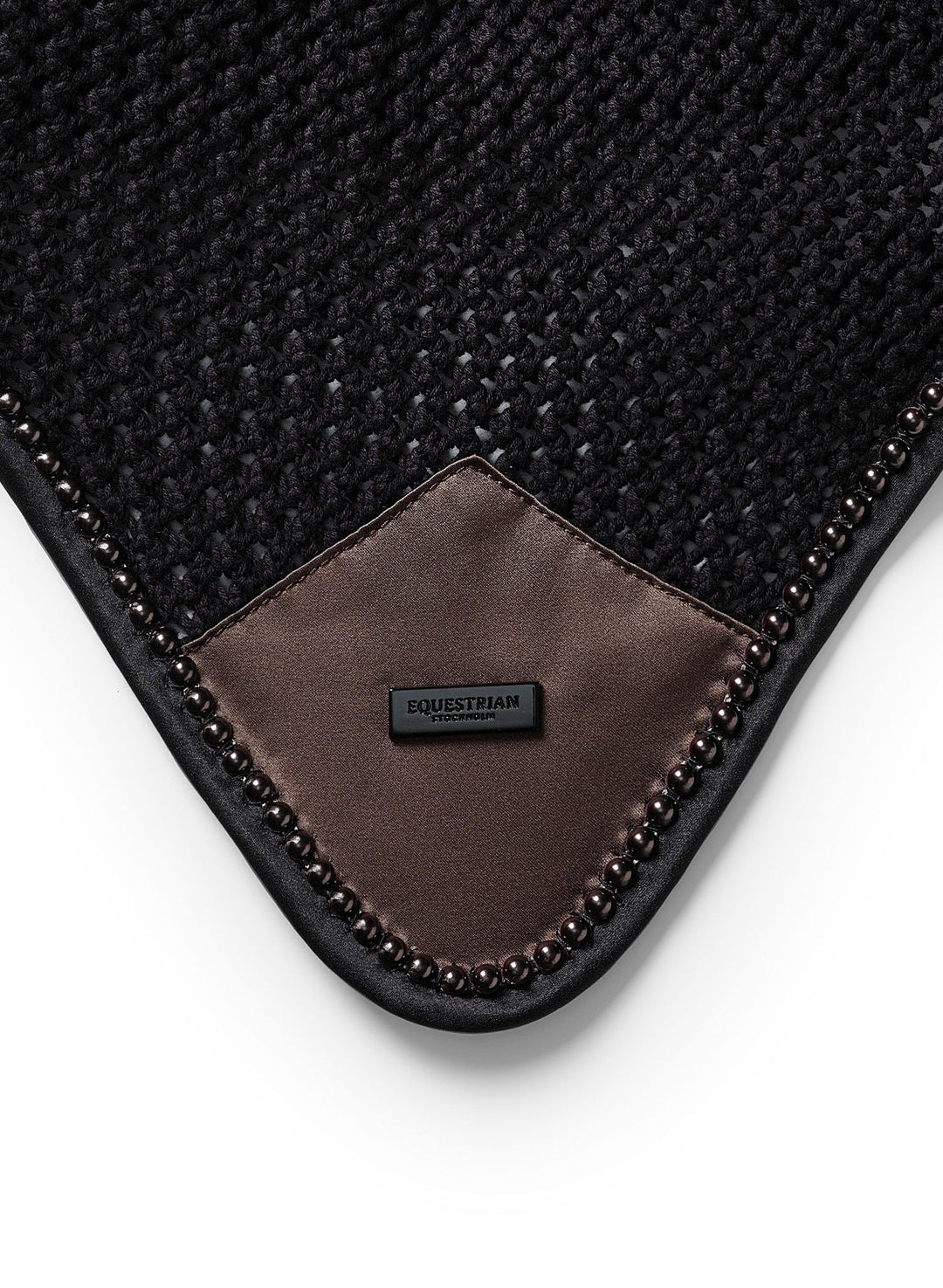 Equestrian Stockholm Fly Hood Modern Mocha - Ear Bonnet - Kingdom Equestrian