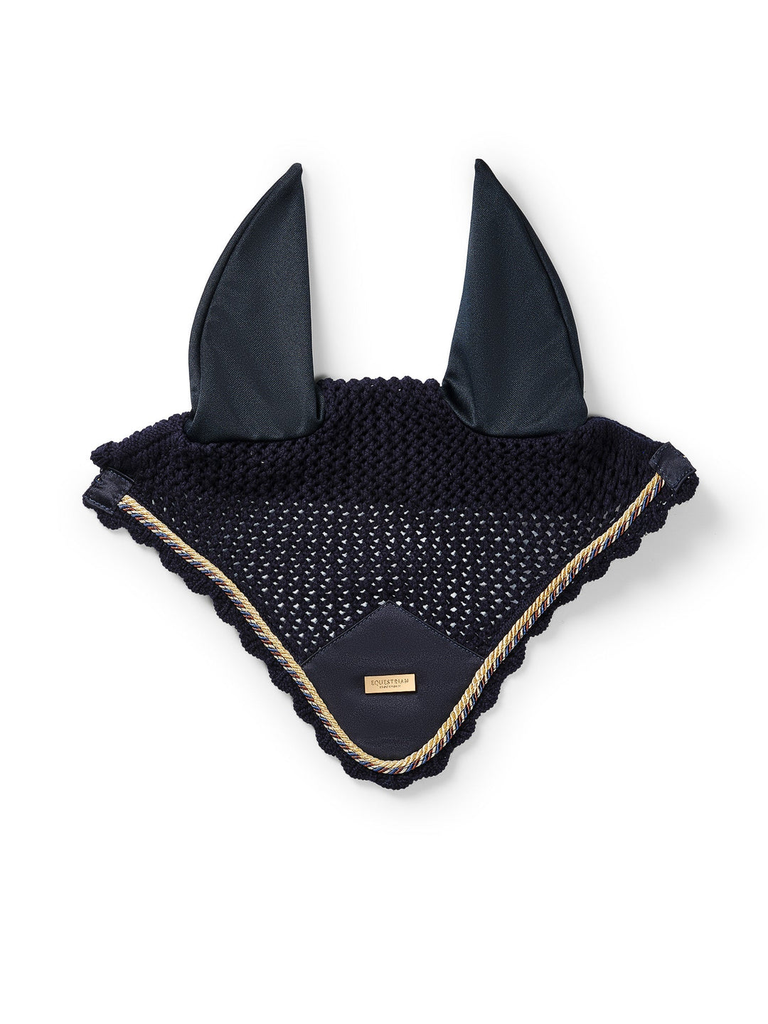 Equestrian Stockholm Fly Hood Royal Classic - Ear Bonnet - Kingdom Equestrian