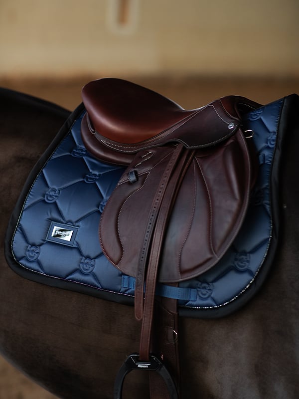 Equestrian Stockholm Jump Saddle Pad Dark Venice - Jump Saddle Pad - Kingdom Equestrian
