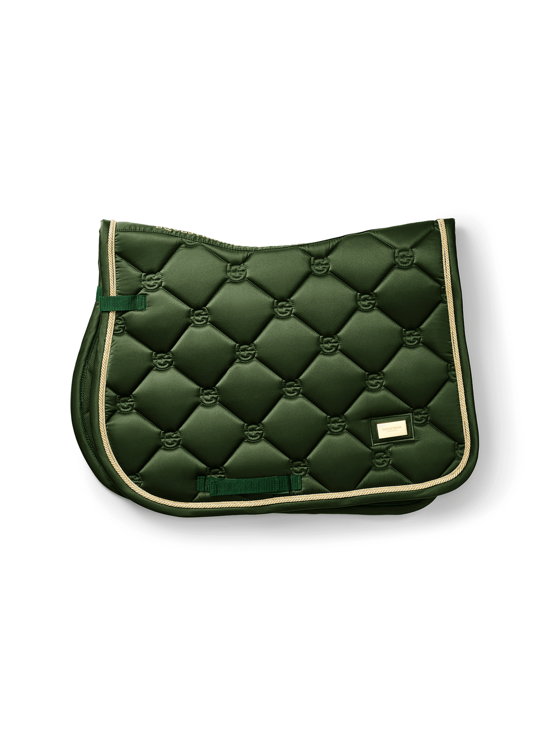 Equestrian Stockholm Jump Saddle Pad Forest Green - Jump Saddle Pad - Kingdom Equestrian