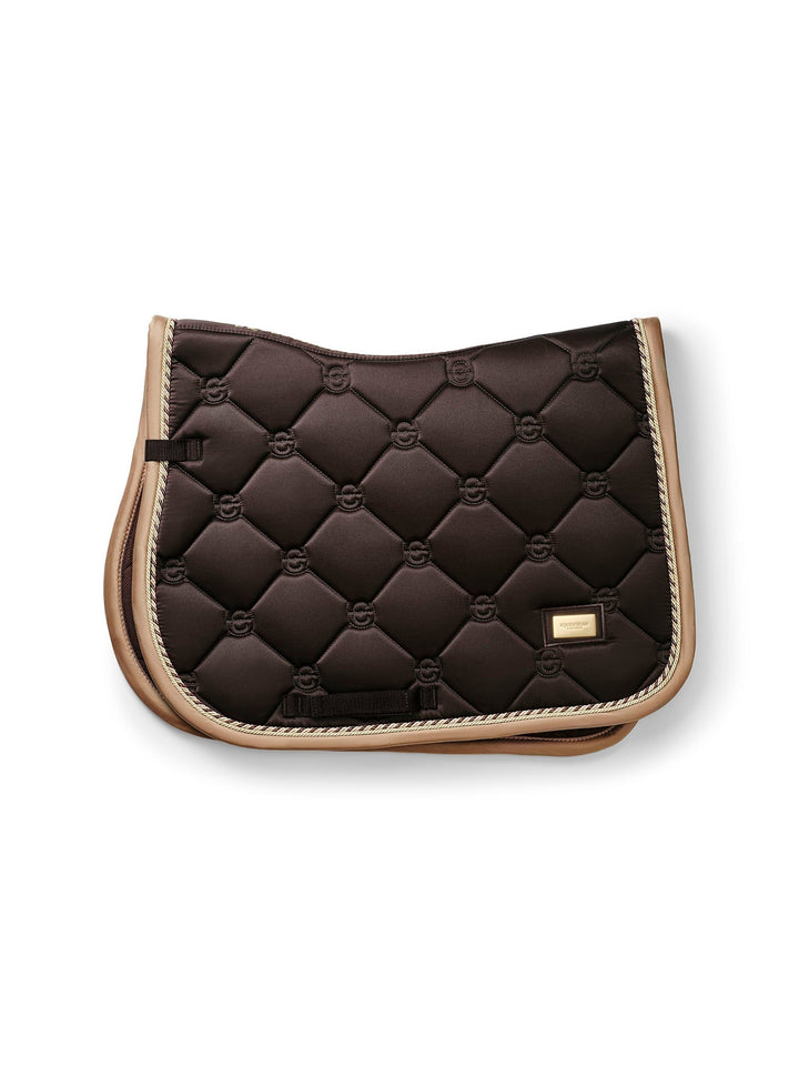 Equestrian Stockholm Jump Saddle Pad Golden Brown - Jump Saddle Pad - Kingdom Equestrian