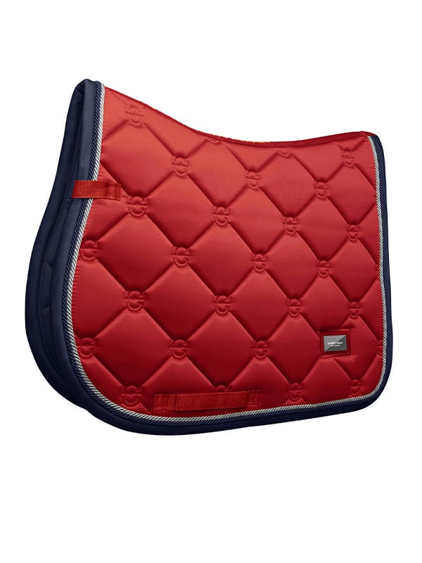 Equestrian Stockholm Jump Saddle Pad Grenadine - Jump Saddle Pad - Kingdom Equestrian