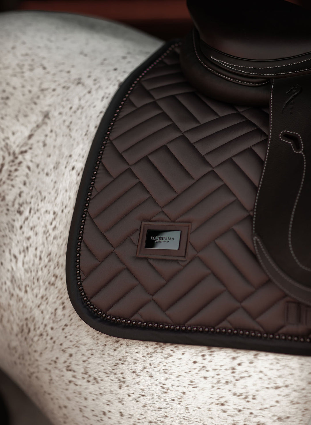 Equestrian Stockholm Jump Saddle Pad Modern Mocha - Jump Saddle Pad - Kingdom Equestrian