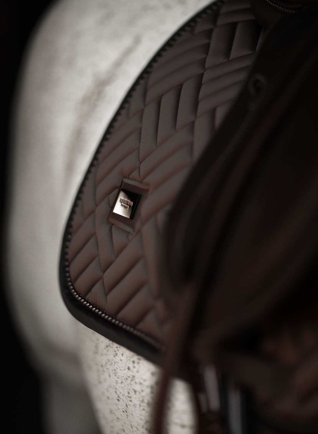 Equestrian Stockholm Jump Saddle Pad Modern Mocha - Jump Saddle Pad - Kingdom Equestrian