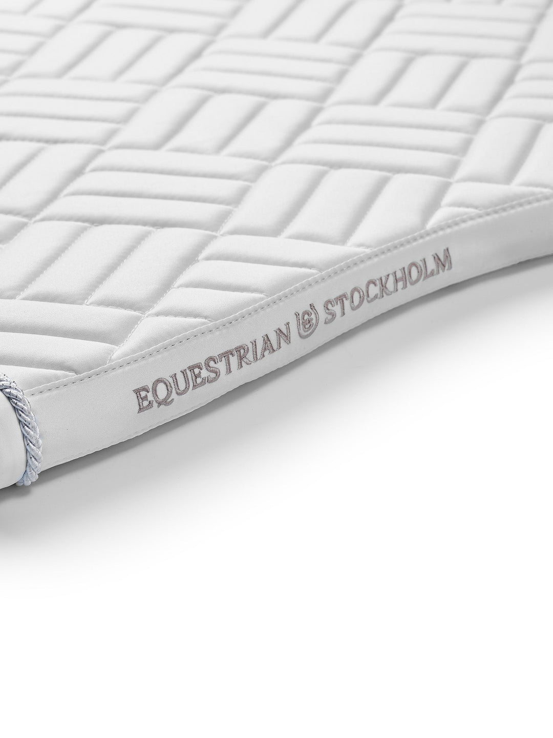 Equestrian Stockholm Jump Saddle Pad Modern White Perfection - Jump Saddle Pad - Kingdom Equestrian