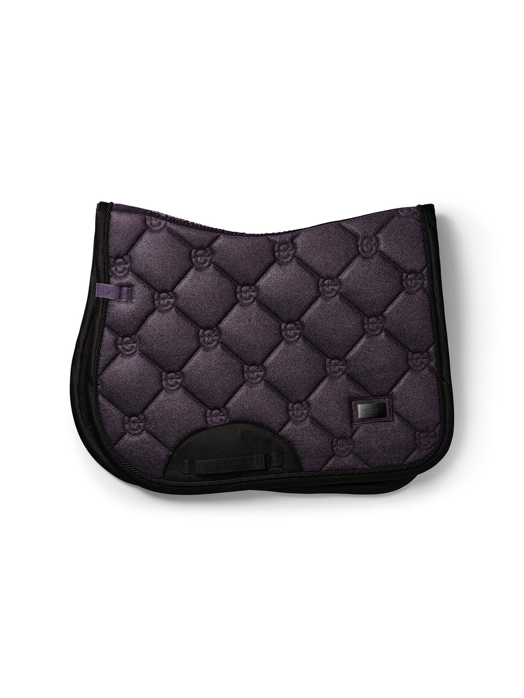 Equestrian Stockholm Jump Saddle Pad Purple Glimmer - Jump Saddle Pad - Kingdom Equestrian