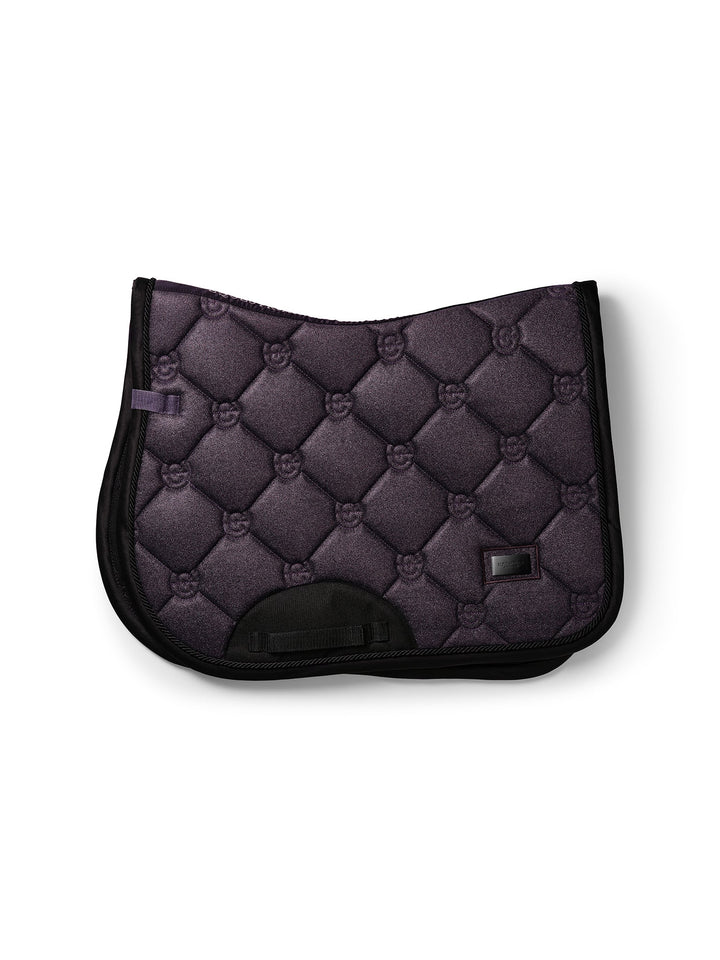 Equestrian Stockholm Jump Saddle Pad Purple Glimmer - Jump Saddle Pad - Kingdom Equestrian