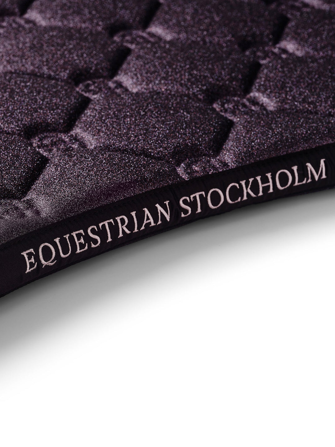 Equestrian Stockholm Jump Saddle Pad Purple Glimmer - Jump Saddle Pad - Kingdom Equestrian