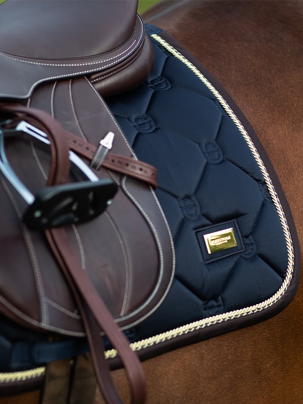 Equestrian Stockholm Jump Saddle Pad Royal Classic - Jump Saddle Pad - Kingdom Equestrian