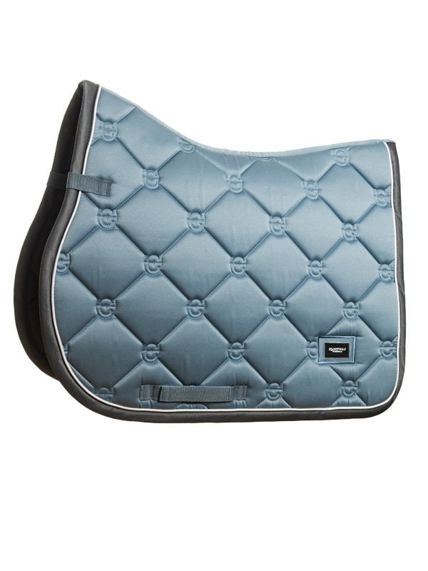 Equestrian Stockholm Jump Saddle Pad Steel Blue - Jump Saddle Pad - Kingdom Equestrian