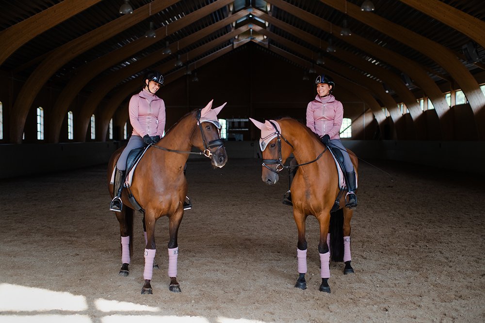 Equestrian Stockholm Polo Wraps Pink Crystal - Polo Wraps - Kingdom Equestrian