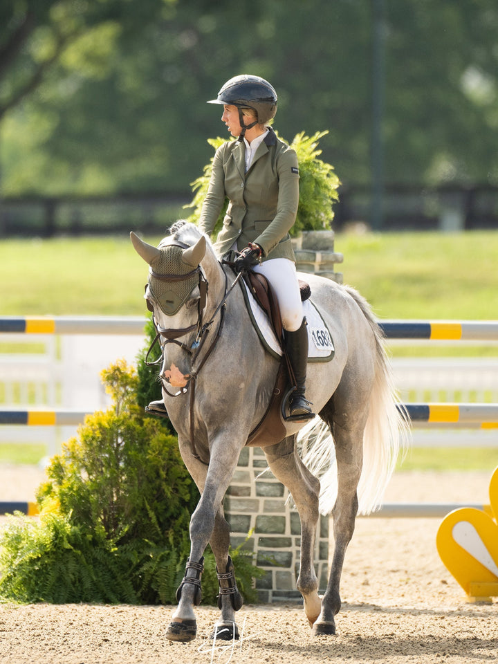 Equestrian Stockholm Soundless Fly Hood Modern Striking Valley - Ear Bonnet - Kingdom Equestrian