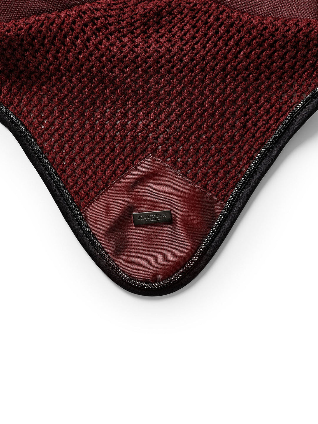 Equestrian Stockholm Soundless Fly Hood Modern Twill Luxe - Ear Bonnet - Kingdom Equestrian