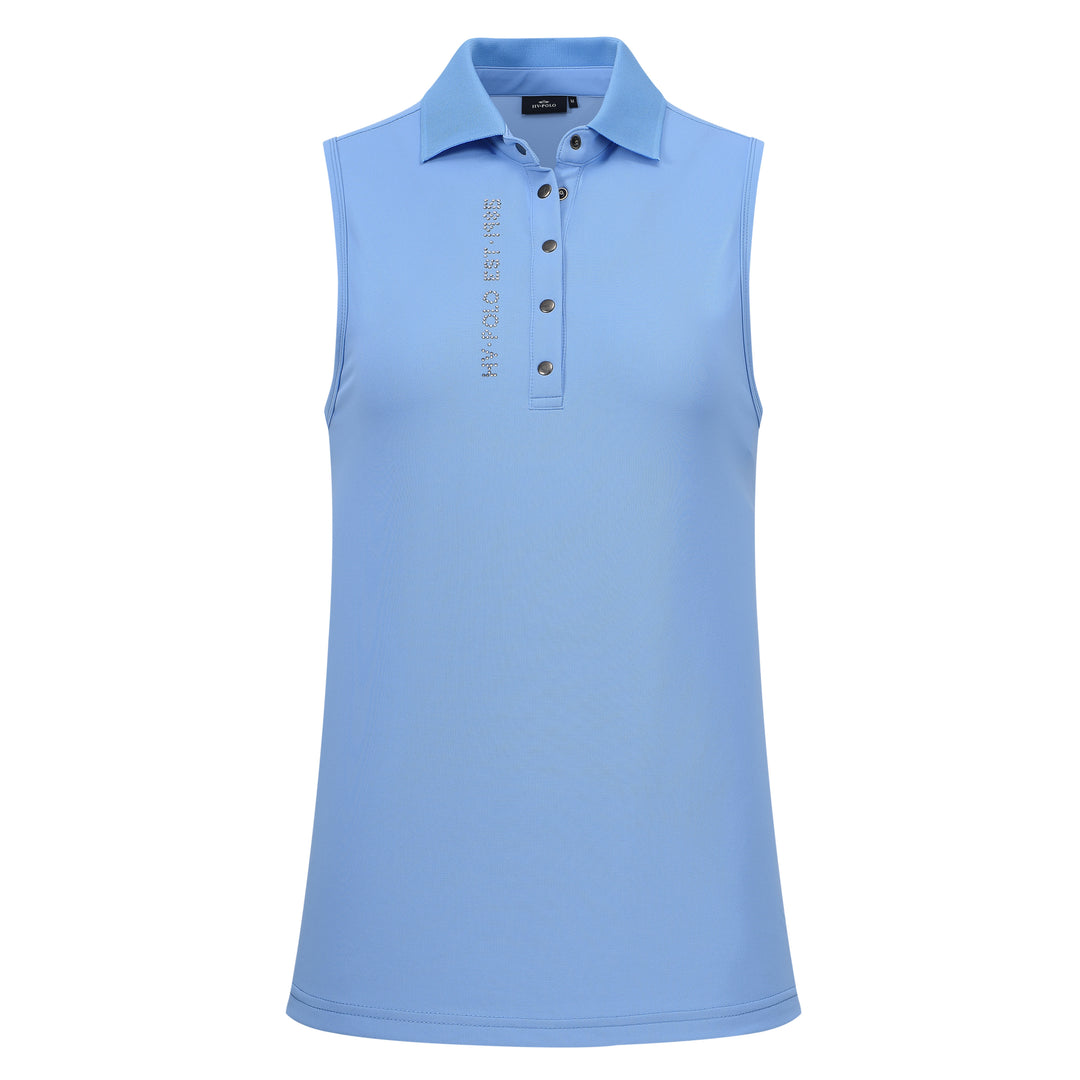HV Polo Polo Shirt Sleeveless Hvpmyrthe - Sea