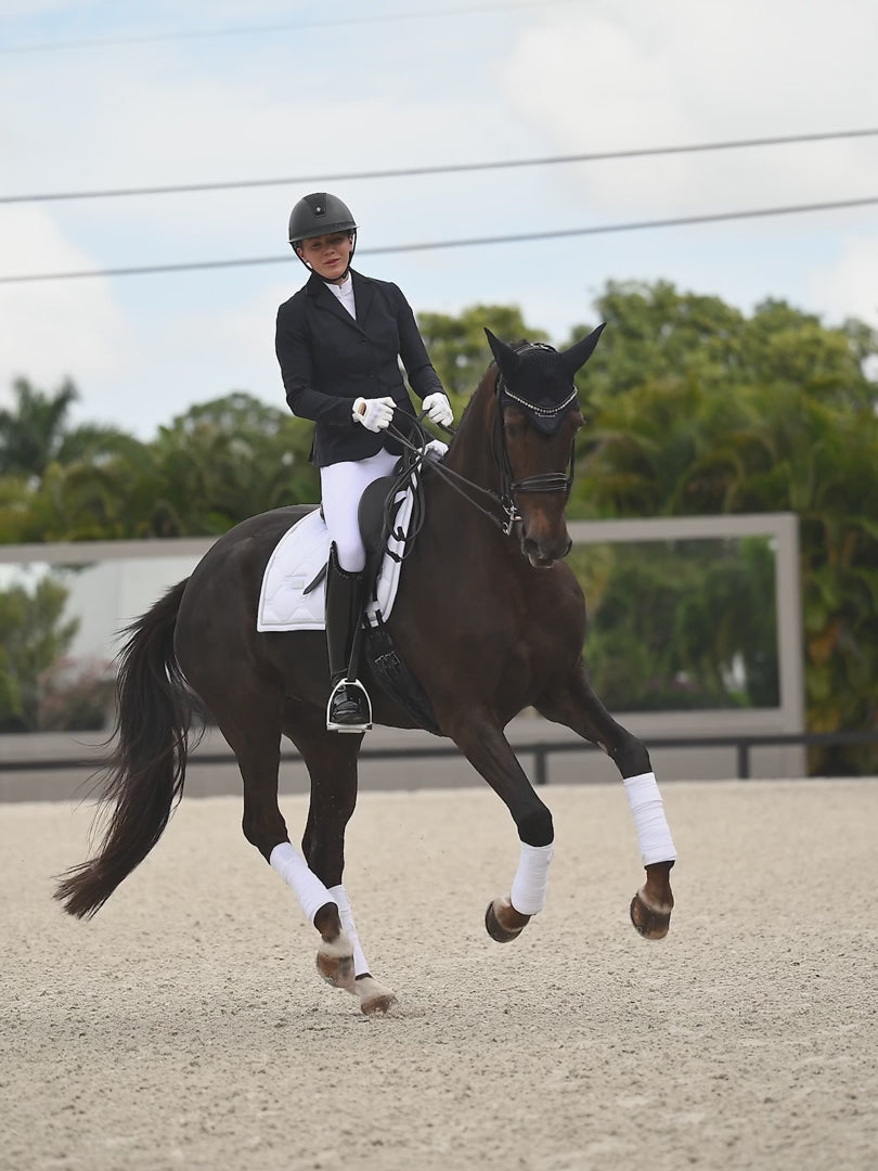 Equestrian Stockholm Polo Wraps  Silver product video