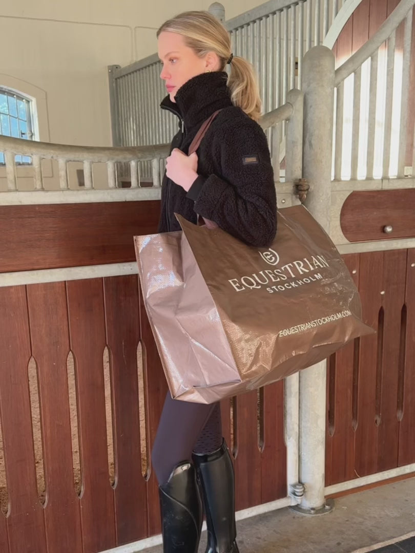 Equestrian Stockholm Woven Stable Bag product video