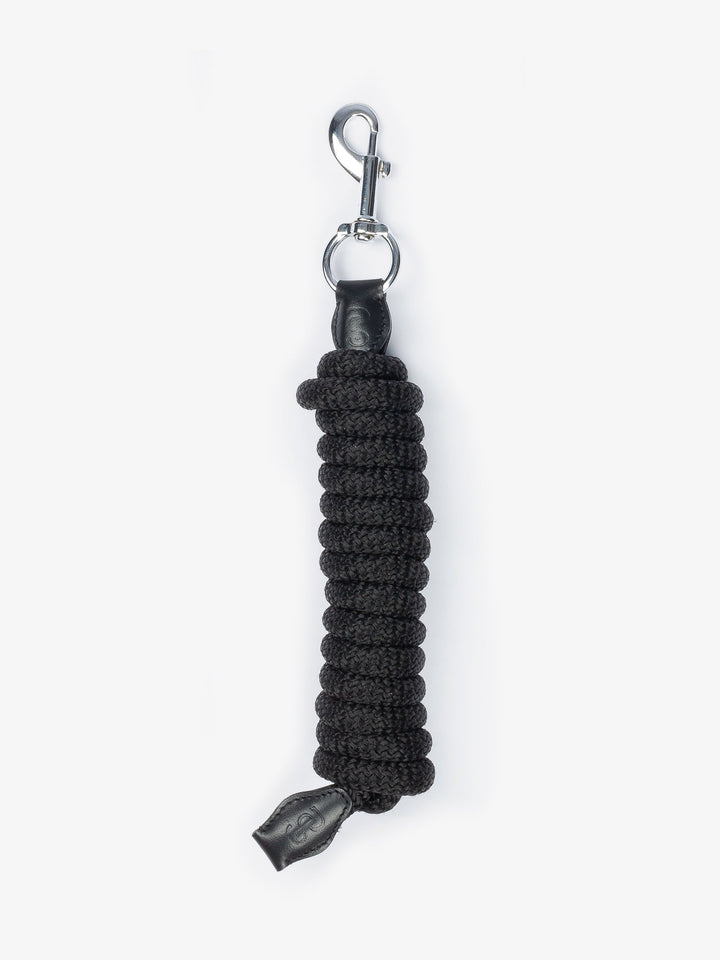 PS of Sweden Lead Rope - Black, front view