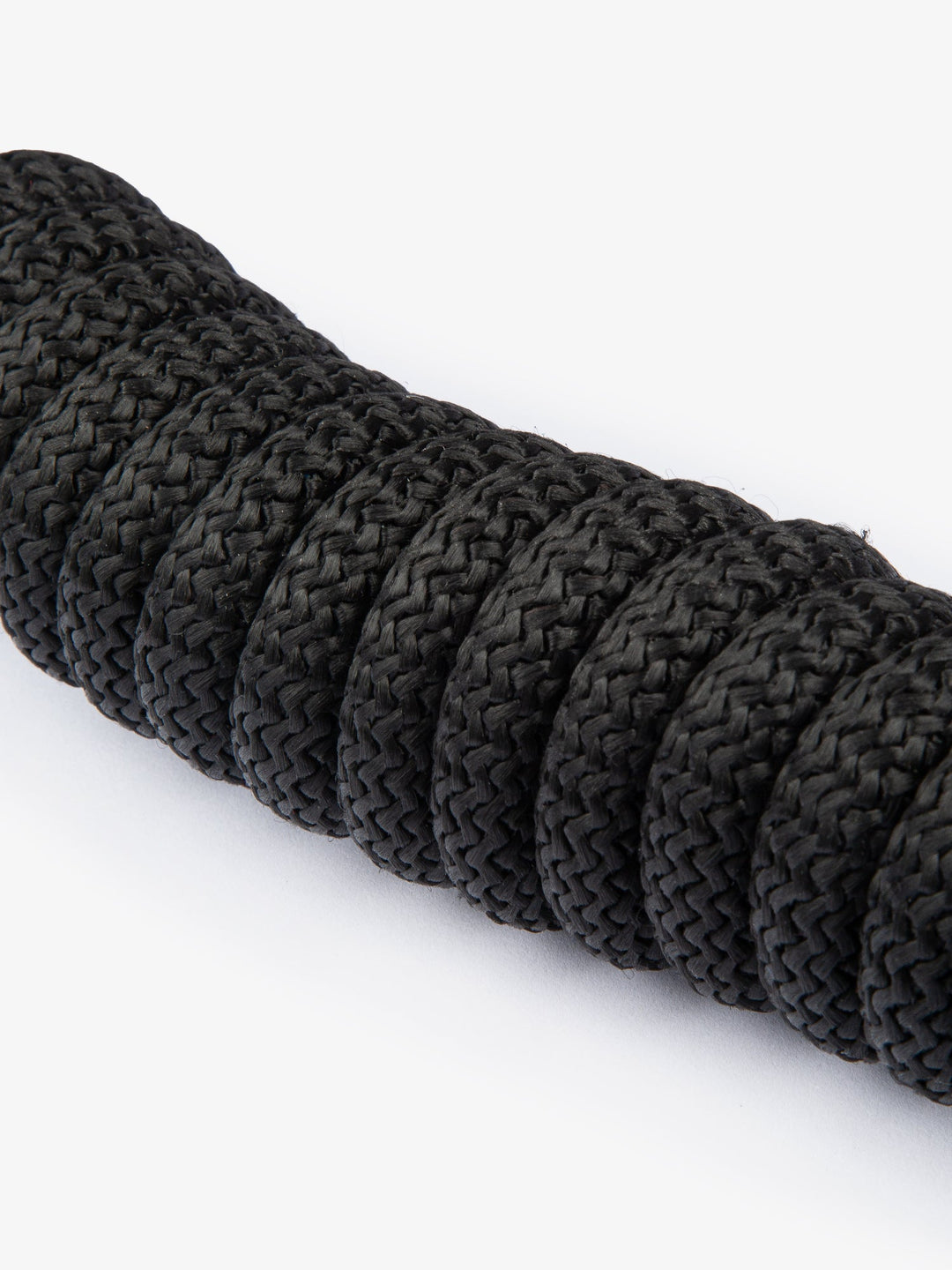 PS of Sweden Lead Rope - Black, close-up of the rope
