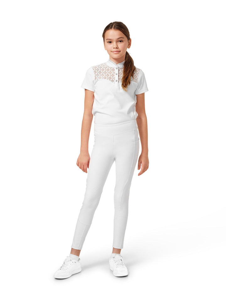 Riding Tights Movement Young Rider White
