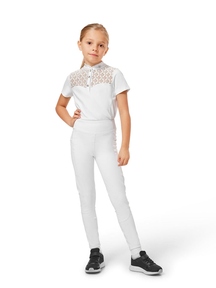 Riding Tights Movement Young Rider White - view 5